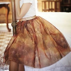 ❌SOLD❌Anthropologie Amalia Tulle Skirt Size 6